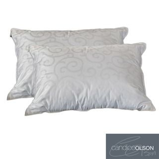 Candice Olson Down Alternative Pillow with Removeable Cover (Set of 2