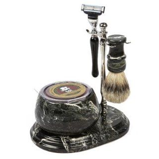 Colonel Conk No.241 Hand Crafted Shave Set, Chrome Health