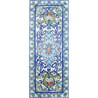 Architectural Bahar Design Mosaic 40 tile Ceramic Wall Mural