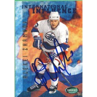 Jets Signed 1994 Parkhurst Influence Card # 241 SL COA Collectibles