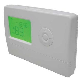 Dayton 6EDZ9 Digital Thermostat, 1H, 1C, 5 1 1 Day Prog