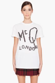 McQ Alexander McQueen Logo T shirt for women