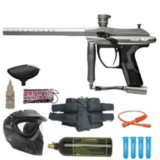 Kingman Spyder MR4 Tactical Gold Paintball Gun Package