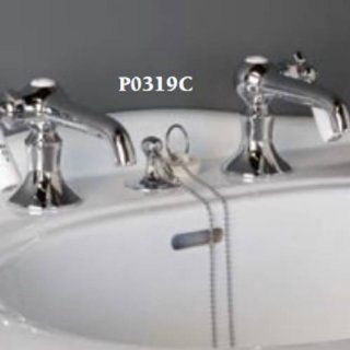 Sign of the Crab P0058C Lavatory Faucet Set in Chrome P0058C   