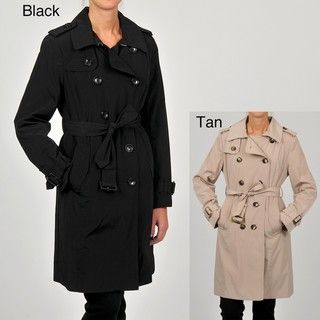 London Fog Womens Double breasted Trench Coat