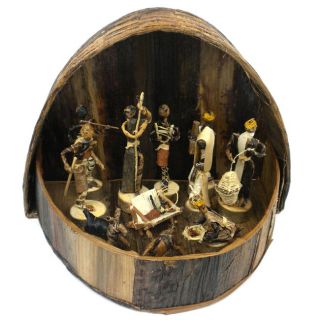 Banana Fiber Handmade Arched Nativity Set (Kenya) Today $41.99 5.0 (1