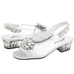 Annie Cocoa Silver Sandals