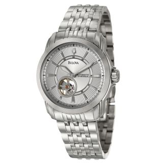 Bulova Mens Mechanical Stainless Steel Watch Today $209.00