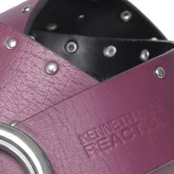 Kenneth Cole Reaction Womens Genuine Leather Studded Belt