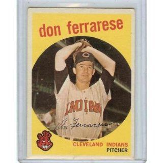 1959 TOPPS #247 DON FERRARESE CLEVELAND INDIANS