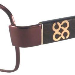 Coach Readers Womens Louise Brown Rectangular Reading Glasses