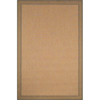 Spindle Stripe Border Moss Green Rug (33 x 411)