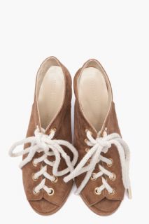 Opening Ceremony Stefania Lace Up Booties for women