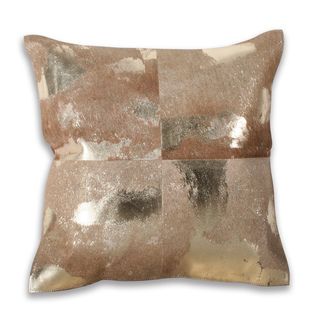 Marlo Lorenz Metallic 16 inch Decorative Pillow