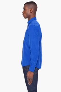 G Star Blue Carpenter Core Shirt for men