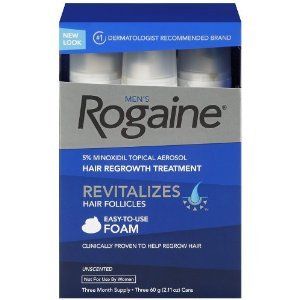 ROGAINE FOAM / SCHAUM (REGAINE) FÜR MÄNNER 5% MINOXIDIL (4