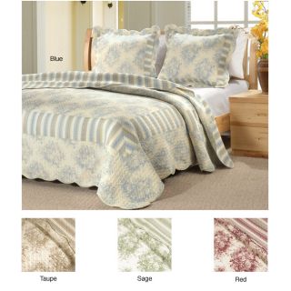 Country Stripe Quilt Set