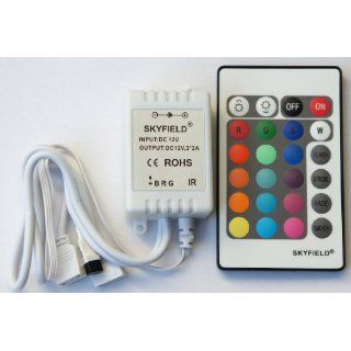 SKYFIELD® RGB Controller mit 2 Steckern für bis 10m LED SMD RGB