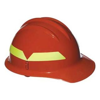 Bullard FH911C ORA Fire Helmet, Orange, Front Brim