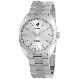 Movado Mens Datron Stainless Steel Automatic Watch