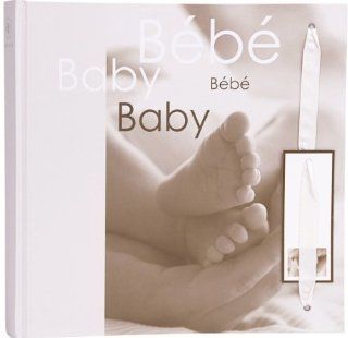 HENZO Babyalbum   25 x 26 cm   Fotoalbum NOA Beige   Album zur Geburt