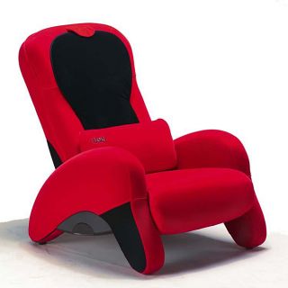 Red Manual Recline iJoy Massage Chair (Refurbished)
