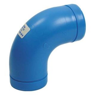 Orion 3 90 ELBOW   1/4 BEND Elbow, 90 Deg, 1/4 Bend, 3 In, Poly