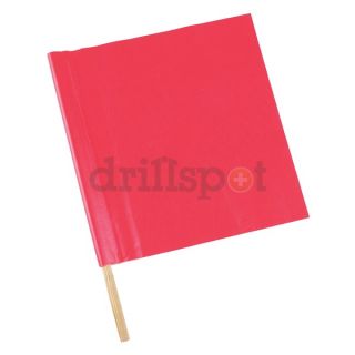 Approved Vendor FROV 118/24 Handheld Warning Flag, Hi Vis Orange
