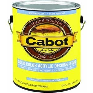 Valspar 140.0001816.007 Cabot Solid Color Acrylic Deck Stain   