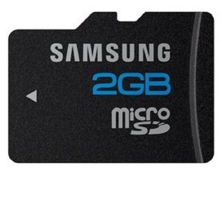 Samsung 2GB microSD Memory Card High Speed Series with microSD Adapter