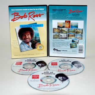 Weber Bob Ross DVD Joy of Painting Series 5. Featuring 13 Shows