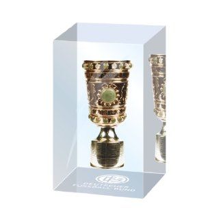 DFB Pokal in Acryl Meisterpokal in 3 D, 6 cm breit x 9,5 cm hoch