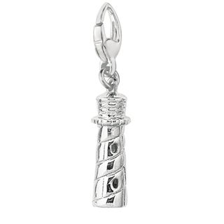 Sterling Silver Light House Charm