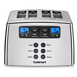 Cuisinart CPT 440 Silver 4 slice Leverless Toaster Today: $99.95 5.0