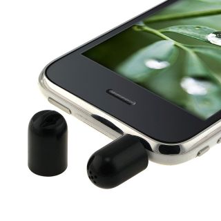 Black Mini Microphone Recorder for Apple iPad/ iPhone/ iPod