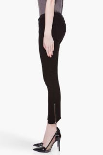 Helmut Lang Black Cropped Jeans for women