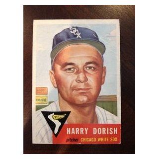 1953 Topps #145 Harry Dorish White Sox G VG Creased