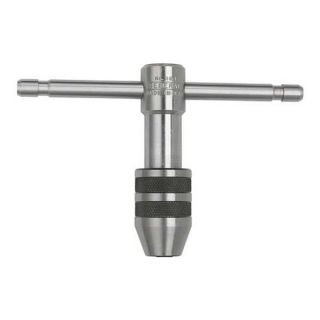 General 164 T Handle Tap Wrench, Sliding, 0 to 1/4 In