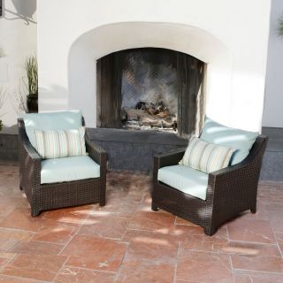 RST Outdoor Bliss Patio Furniture Club Chairs (Set of 2) Compare: $
