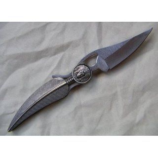 Albainox kleines Federmesser Messer in Federform Sport