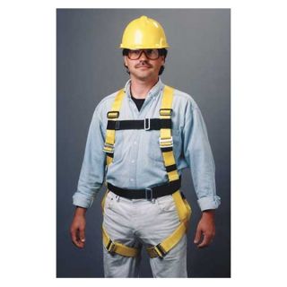 Miller By Honeywell 8428 60/MYK Full Body Harness, M, 310 lb., Yellow