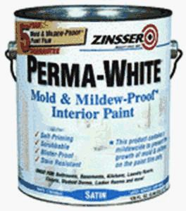 Wm Zinsser, William 2761 Perma White Mold And Mildew Proof Interior