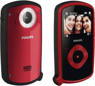 Philips CAM150RD/37 Waterproof 8 MP Digital Camera with
