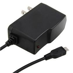 Black Micro USB Travel Charger for BlackBerry 9300 Curve 3G
