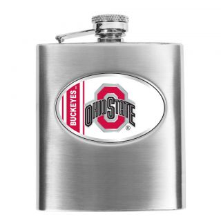 Simran Ohio State Buckeyes 8 oz Stainless Steel Hip Flask Today $22