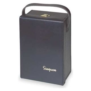 Simpson Electric 00805 Carrying Case, Leather, Black