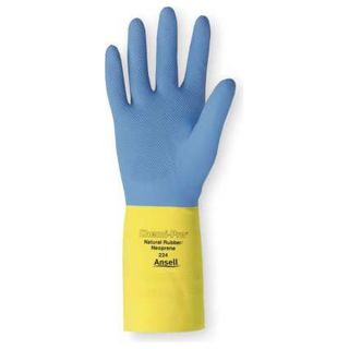 Ansell 224 Chemical Resistant Glove, 27 mil, Sz 10, PR