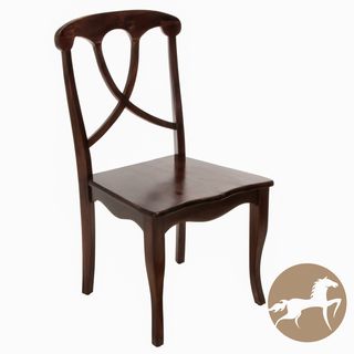 Christopher Knight Home Flora Crossback Acacia Wood Dining Chair