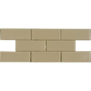 Fawn 3x8 inch Shiny Glass Tiles (Case of 67) Today $94.99