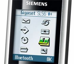 Siemens Gigaset SL 560, schnurloses DECT Telefon mit integrierter